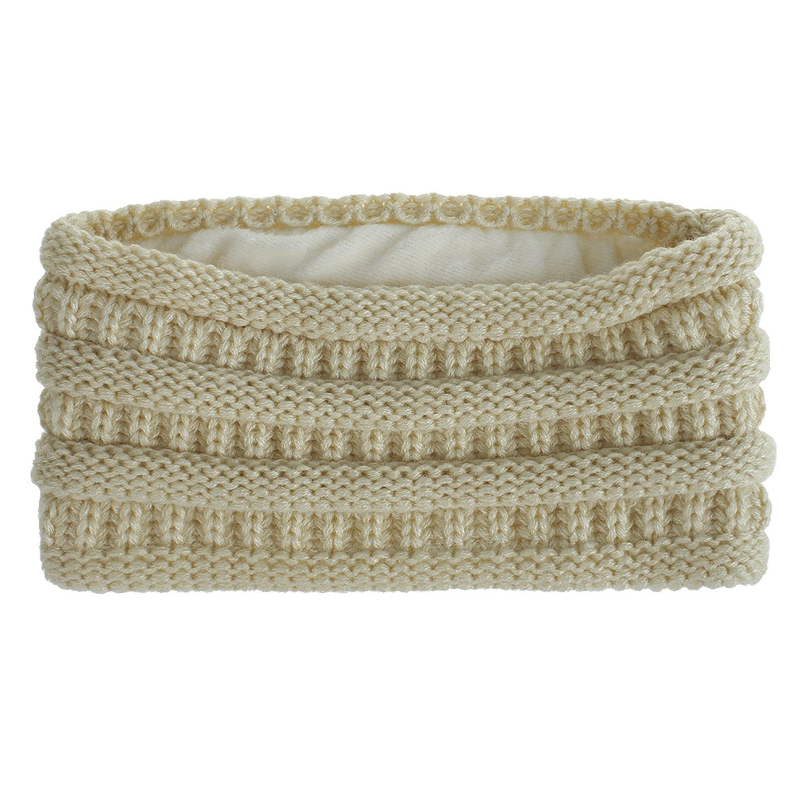 Warm Women Wide-Brimmed Elastic Knitted Headband Hairband Headwear Hair Hoop