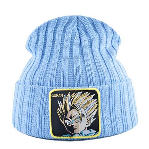 skullies beanies winter hats for men casual knitted caps autumn cap beanie dragon ball embroidery hat bonnet gorro