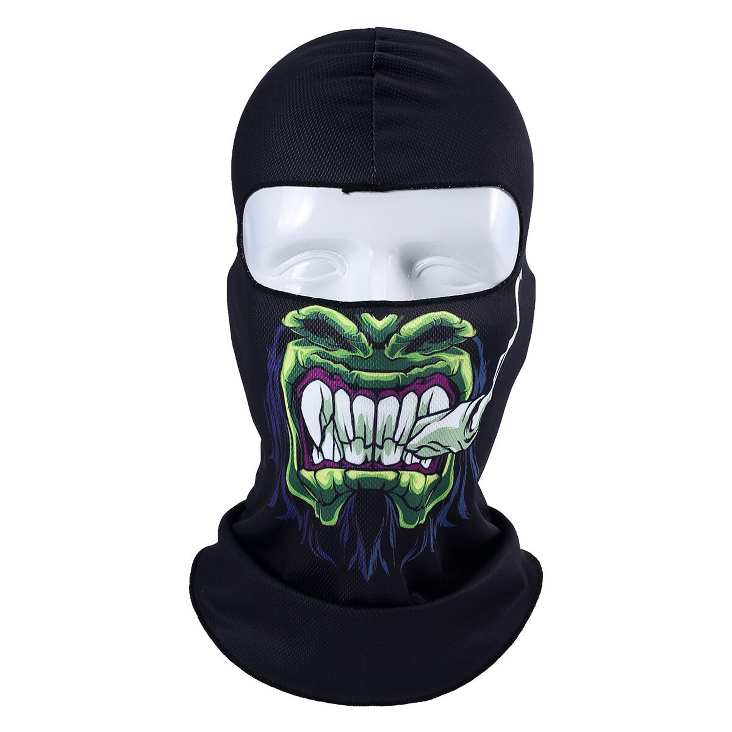 New Orc Clown Joker Balaclava Beanies Breathable   Bicycle Airsoft Helmet Liner Hat Face Cover Cap Men Women