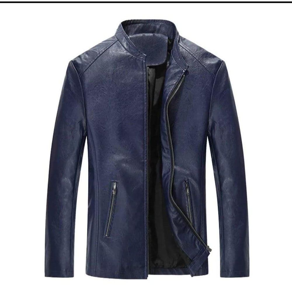 PU Leather Jacket For Men by AHS Fashion House