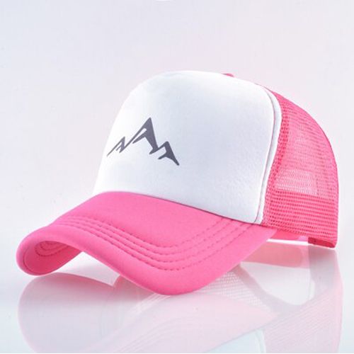 Fashion Baseball Cap Women Snapback Mesh Trucker Hat Adjustable Unisex Hat Summer Breathable Casquette