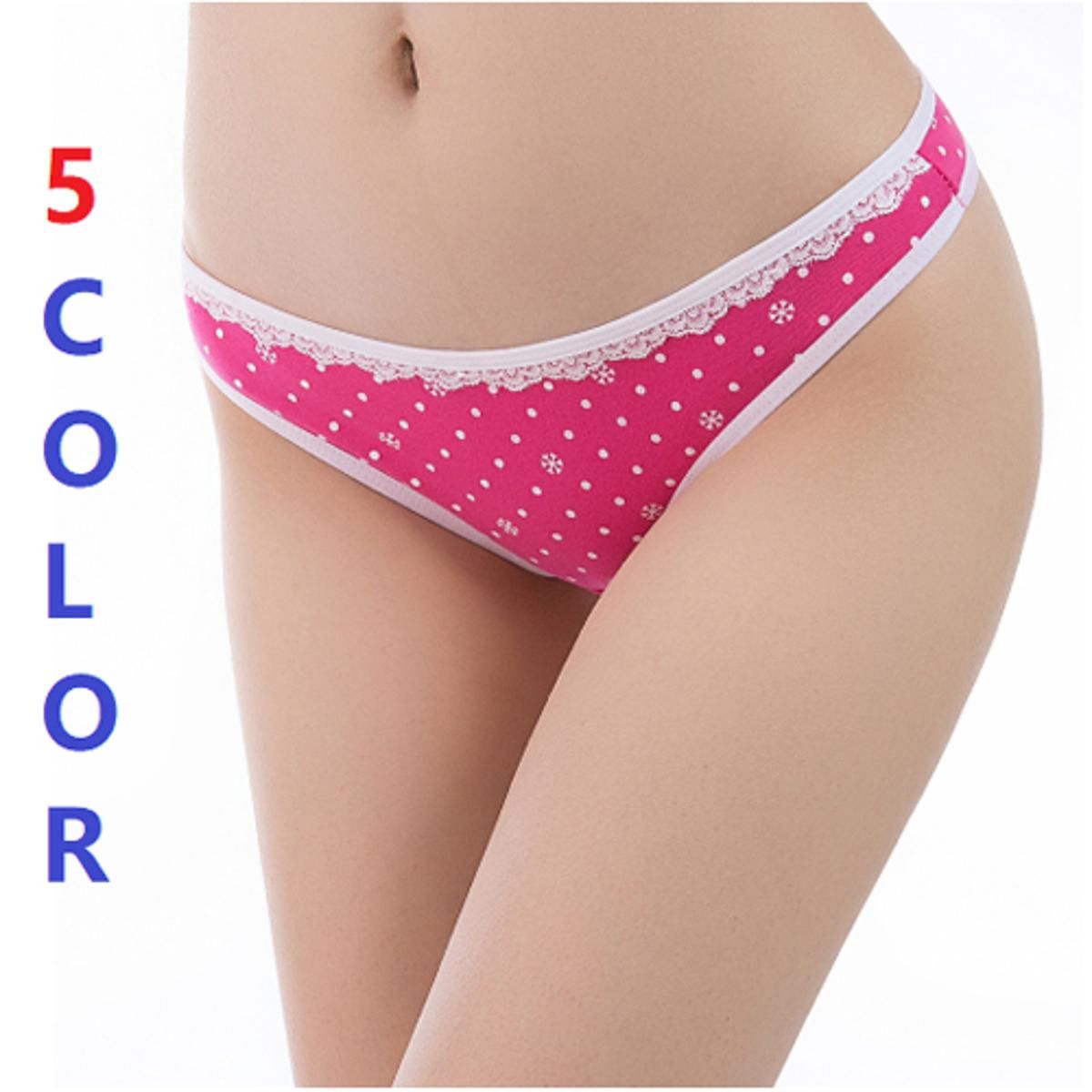 3 Pcs 3 Color  Women Panty
