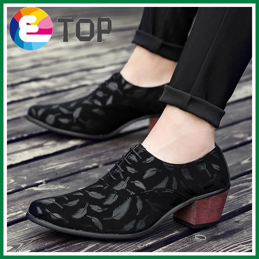 Fashion Leather Shoes Men's Boots