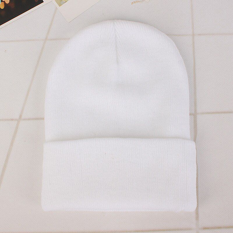 Fashion Winter Beanie Couples Caps Unisex Fluorescence Knitted Hats For Men Warm Women's Hip-Hop Hat dropshipping