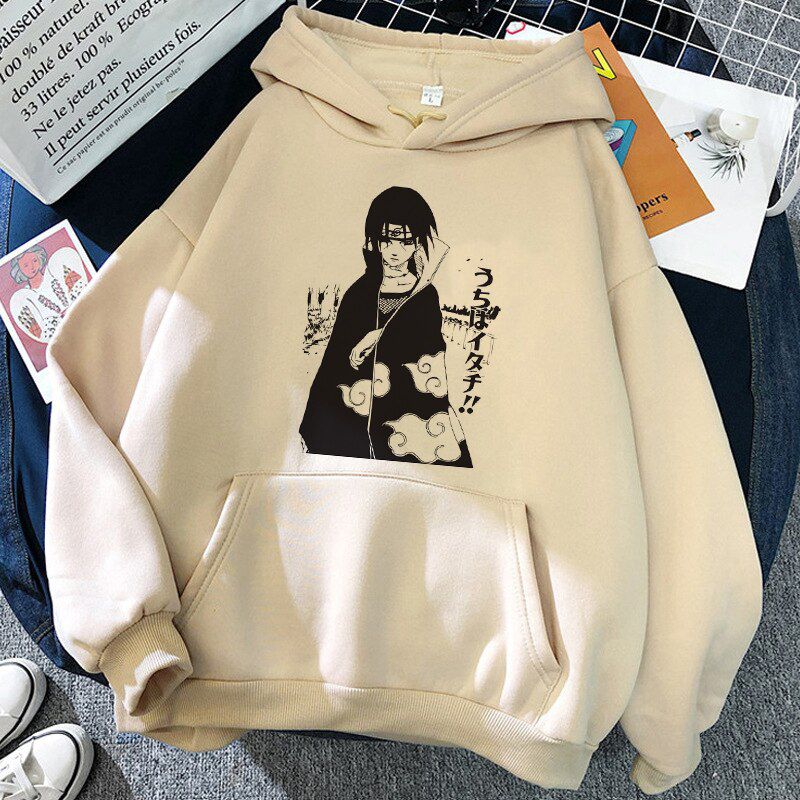 Japanese Anime Cool Akatsuki Hoodies Women Funny Cartoon Graphic Hoodie Cartoon Harajuku Unisex manga Sweatshirts Female