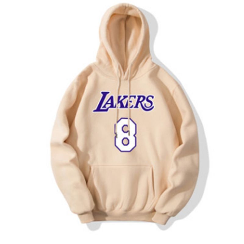 Men's Casual Hoodie Spring, Autumn and Winter Fashion High Quality James Lakers Training Hoodie LA Print Hoodie