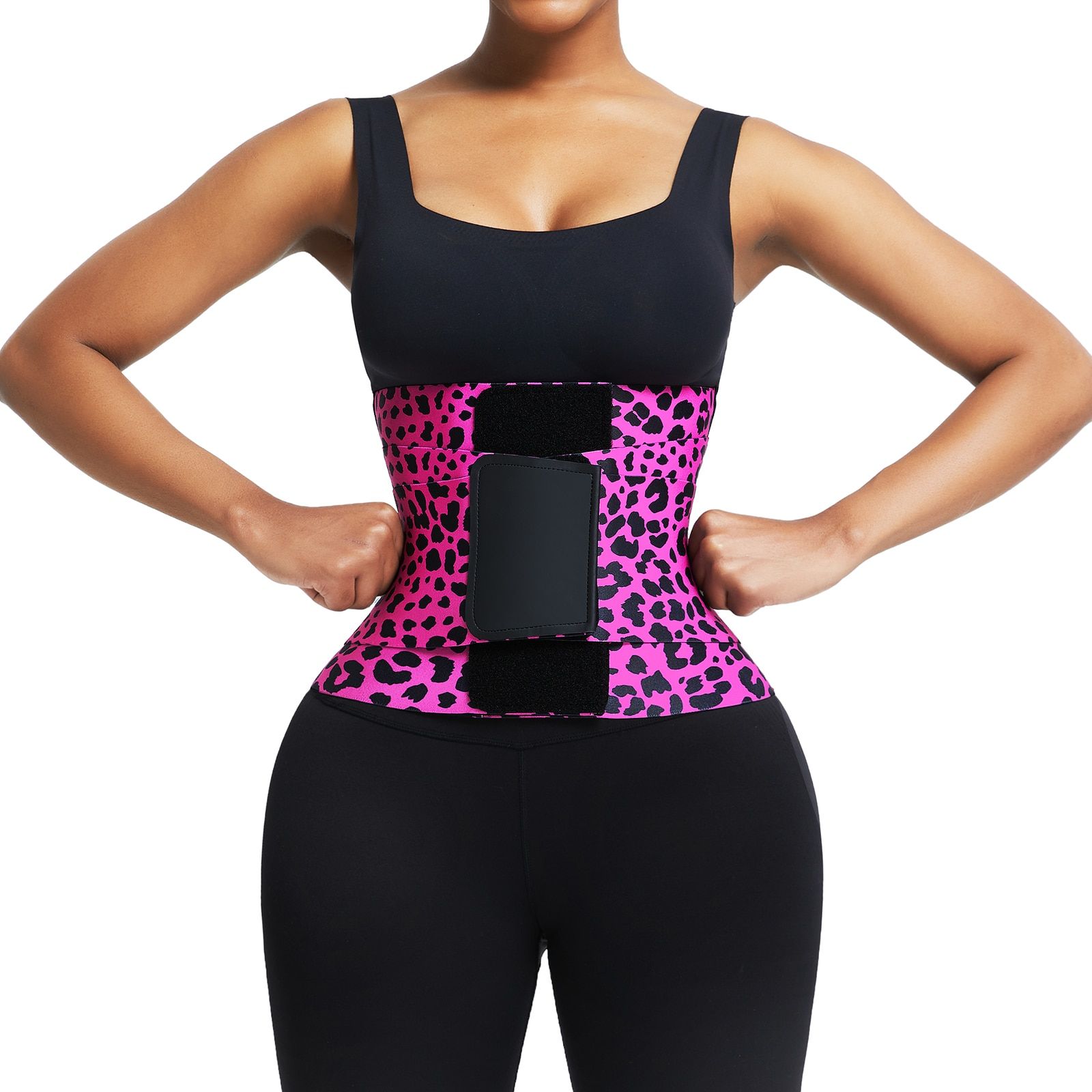 Women‘s Elastic Waist Trainer Belt Waist Cinchers fajas colombianas Tummy Control Corset Slimming Girdle women Loss Weight