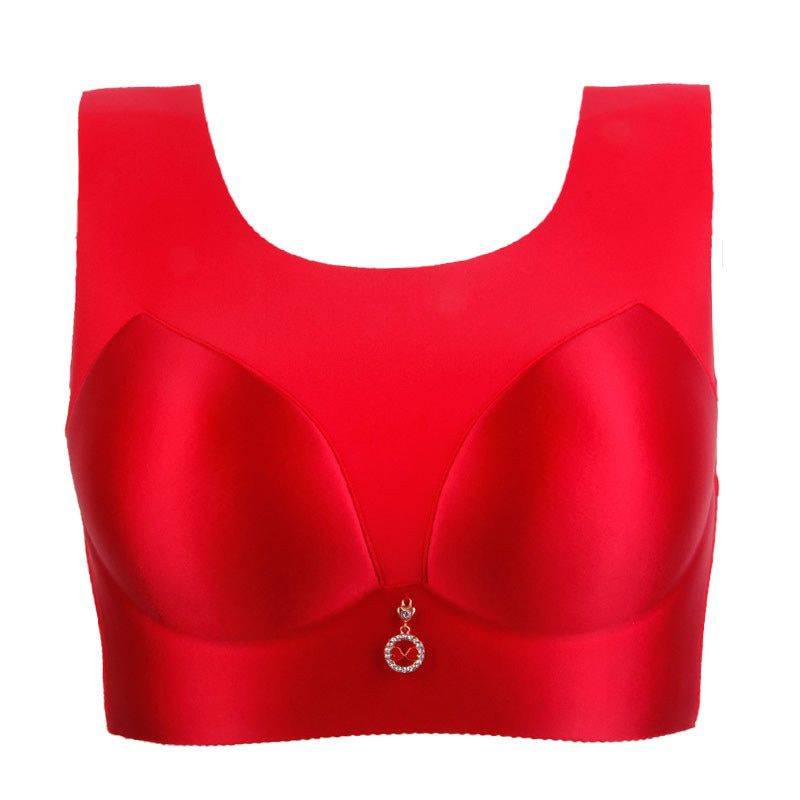 Seamless Plus Size Women Underwear 34-52 BCDE Cup Breathable And Comfortable Bralette Push Up Brassiere Lingerie BH Wire Free