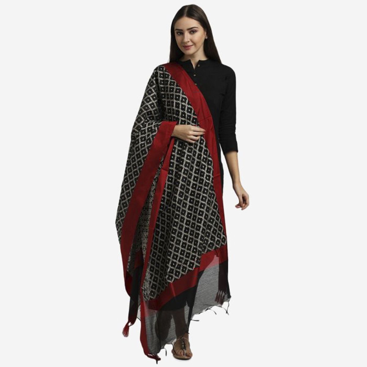 Multicolor Georgette Dupatta For Women