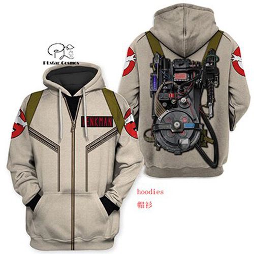 PLstar Cosmos Ghostbusters venkman hero Apparel 3d hoodies/Sweatshirt Winter autumn funny Harajuku Long sleeve streetwear