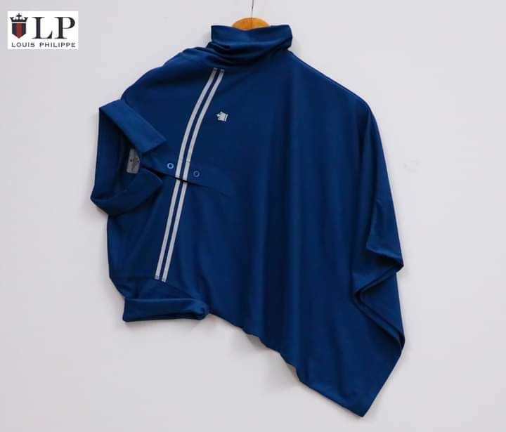 Cotton Full Sleeve Shirt for Men - Black - Polo T Shirt