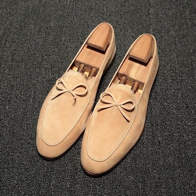 Handmade Large Size Leisure Shoes Lefu Men's Single Foot Shoes Hair Stylist's Shoes Men's Breathable Shoes   ZQ0122