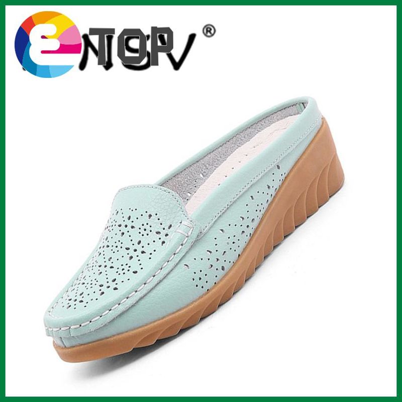 Shoes Fashion Beautifully Carved Loafer Shoes Soft And Comfortable PU Interior Lazy Shoes Wear-Resistance PU Bottom Casual Shoes - intl