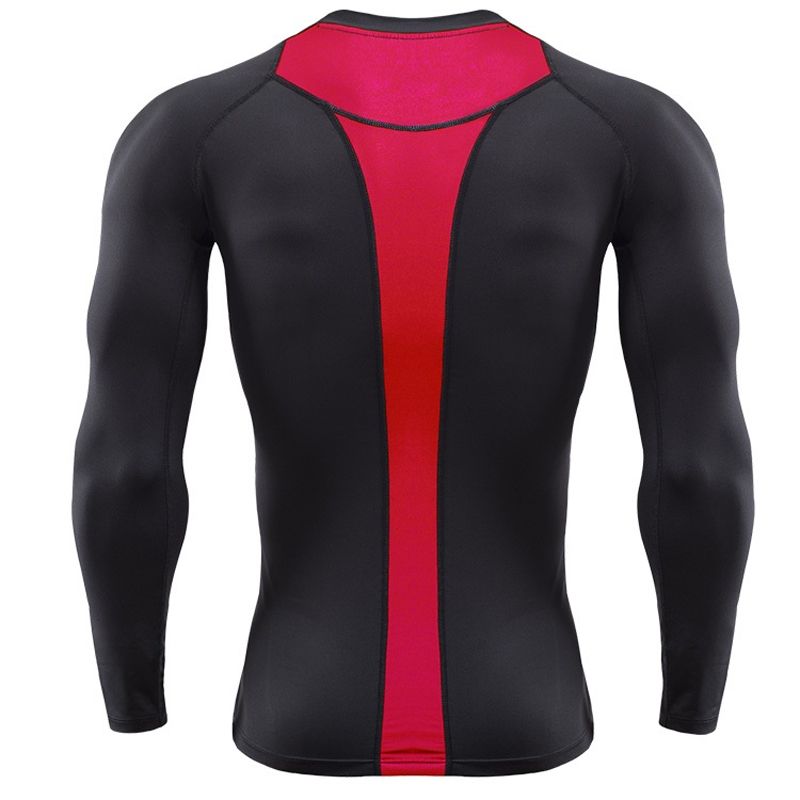 SIGETU Men Fitness Long-sleeved Sportwear
