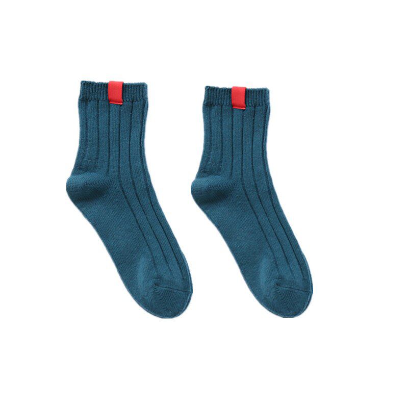 Unisex Solid Socks Women Men Autumn Winter Warm Cotton Short Socks Female High Quality Funny Male Socks chaussette femme