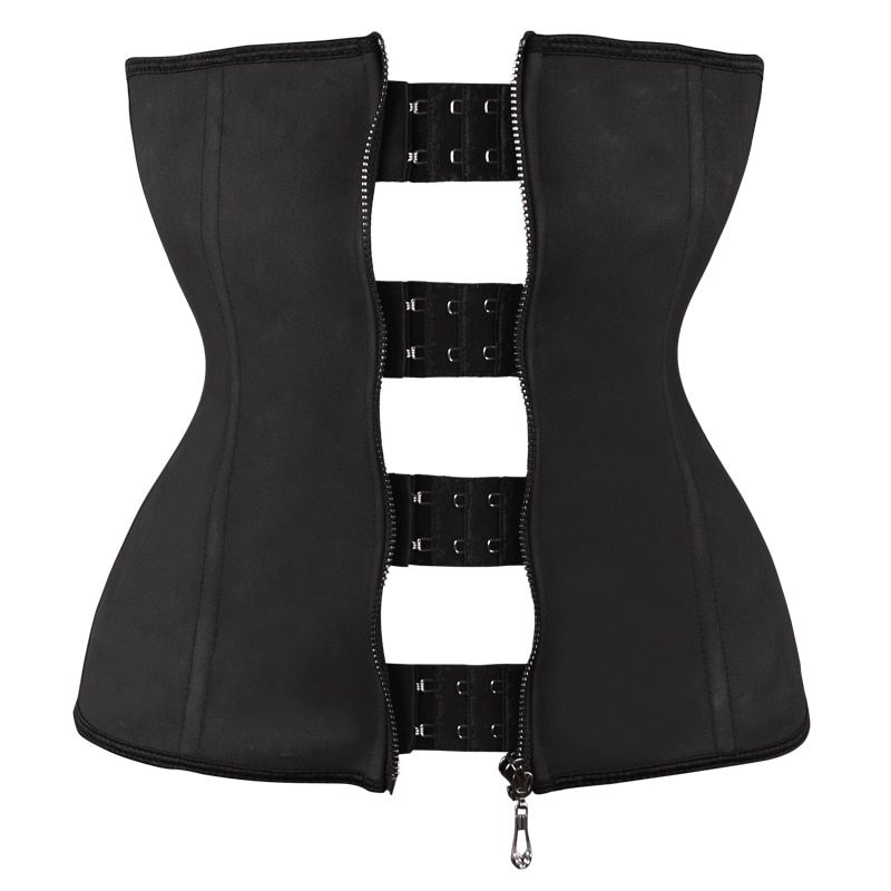 MUKATU Latex Waist Trainer 25 Steel Bones Plus Size Corset Belt Modeling Strap Body Shaper Colombian Girdles Waste Trainers