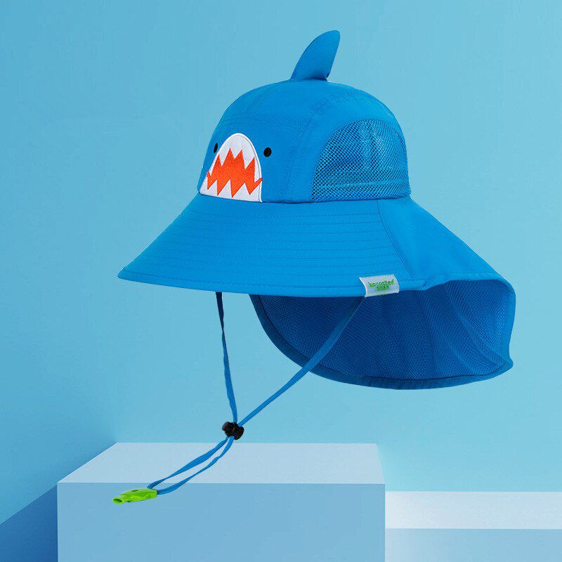 kocotree Boys Girls Sun Protection Swim Hat Children Hat Outdoors Cap Unisex Leisure Summer Cap For Children