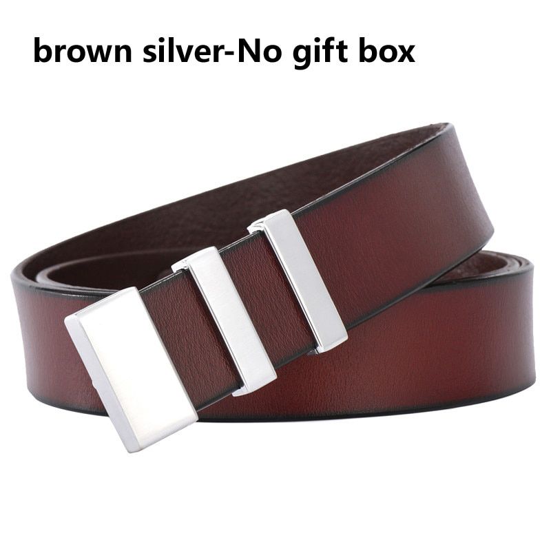 DESTINY famous brand designer leather men luxury strap male silver belt jeans ceinture homme cinto luxury
