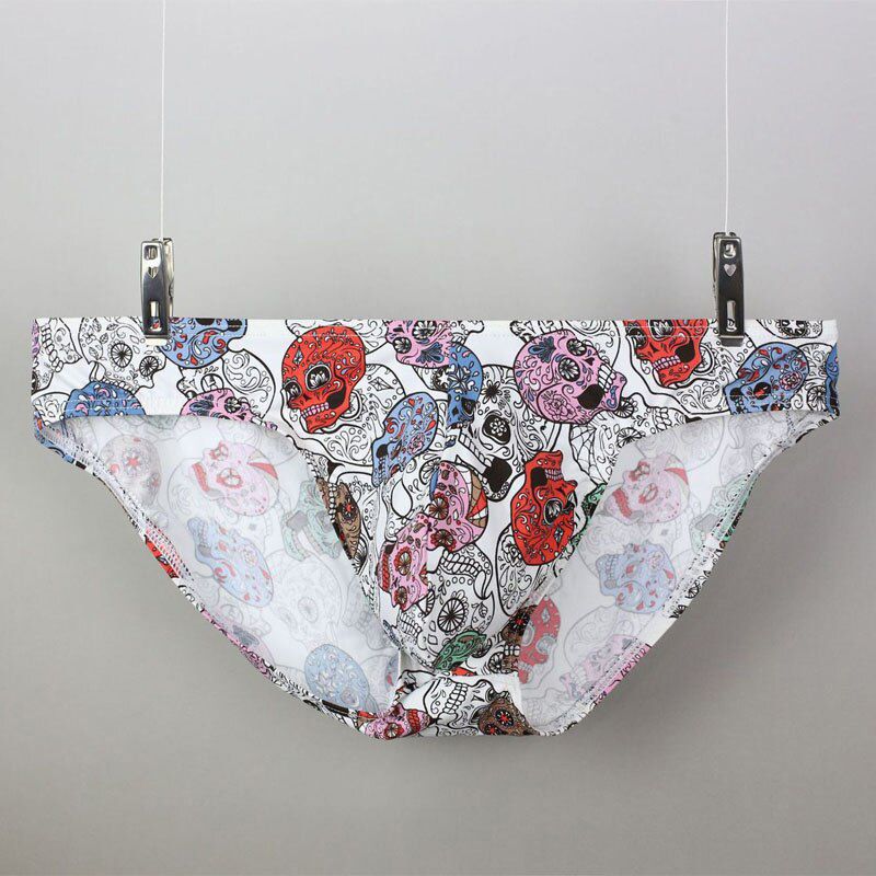 Men's Underpants Ultra-thin Ice Silk Men Sexy Briefs low Rise Breathable Shorts cueca Comfortable Panties Undies