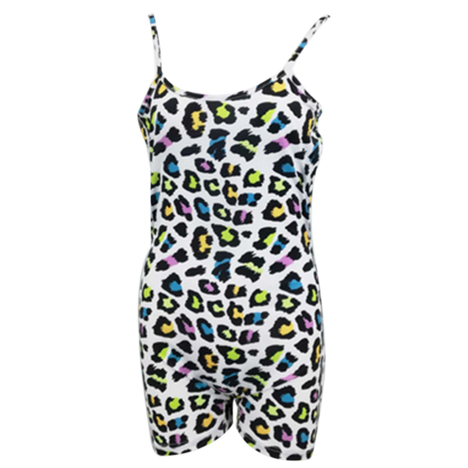 Fashionable Ladies Casual Suspender Jumpsuit, Summer Women Personalized Printing Sleeveless Bodysuit