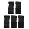 Lady 5 Pcs Bra Extender with 2 Hook Soft Bra Strap Underwear Bk Band Extension