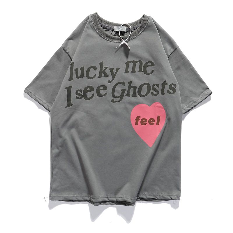 Kanye West Skull Print Loose Casual Men and Women Tshirts Harajuku Oversize O Neck Short Sleeve Hop T Shirt Streetwear Tees