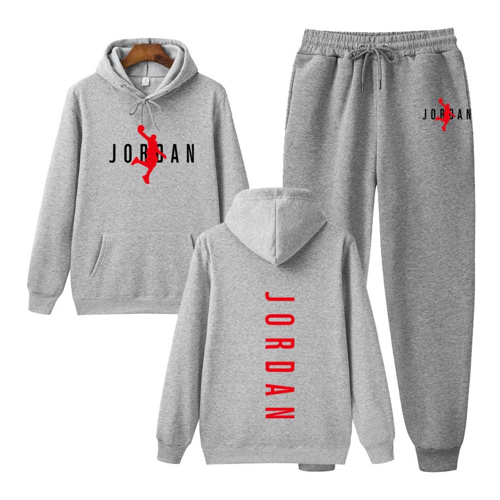 Brand Men Hoodie Fashion Men Srtswear brown apricot Hoodies+Pants Suit  Hop Men's tracksuit Sweatshirts Clothing S-XXXL