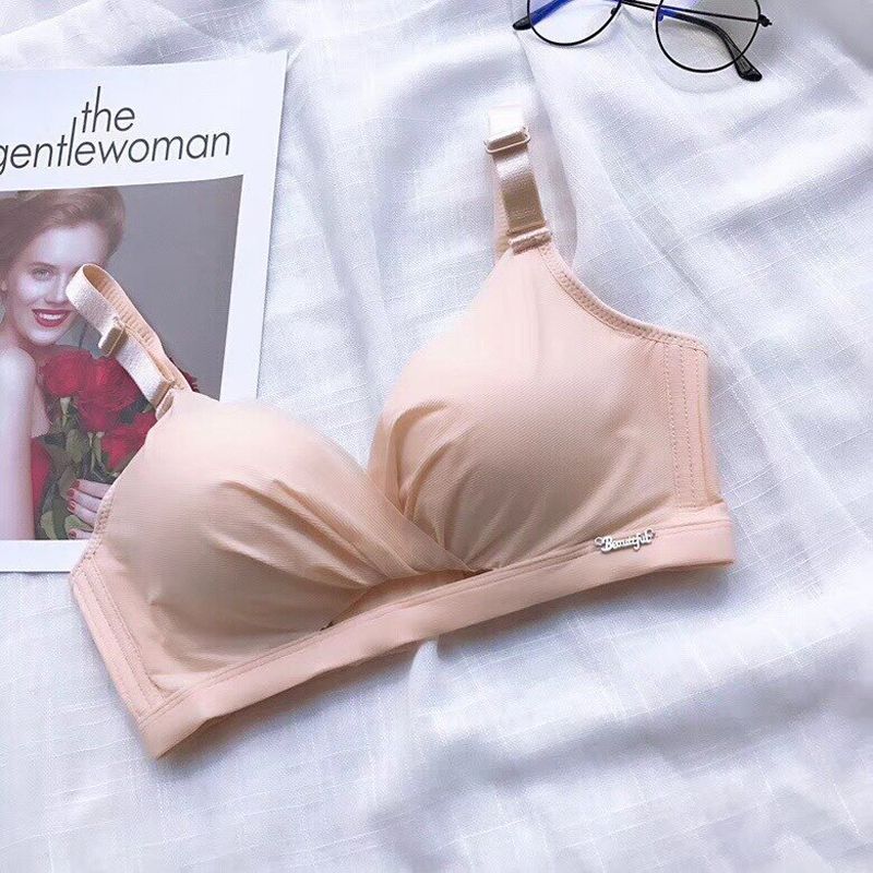 Deep V Cup Bras For Women Push Up Lingerie Seamless Bra Bralette Backless Plunge Intimates Female Underwear 2019