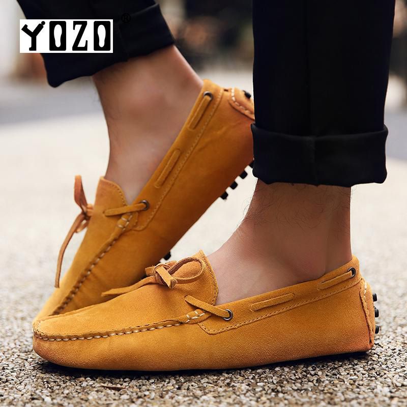 Shoes For Men Breathable Men Casual Shoes Fashion Men Shoes Leather Men Loafers Moccasins Frenulum Men'S Flats Loafers Male Shoes - intl