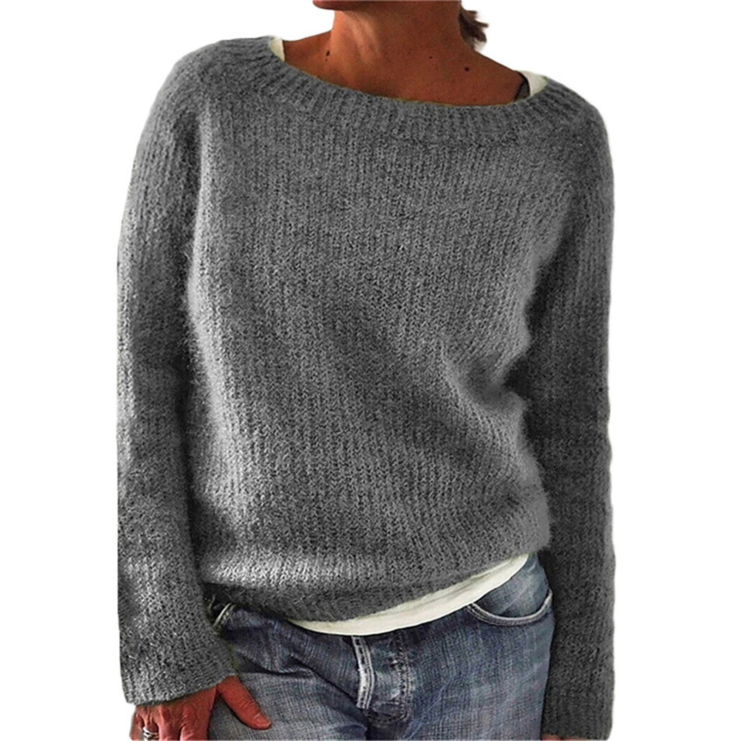 Women Knit Clothes Close-fitting Pullover Sweater Women Tops