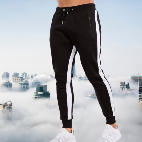 Black Cotton Jogger For Men Stylish Trouser Sweat-Pants - Trouser For Men