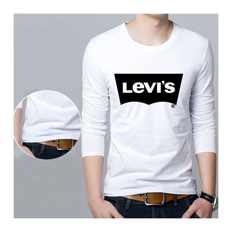 Winter Autumn spring Poly cotton long-sleeved T-shirt full sleeve T shirt - T Shirt For Man