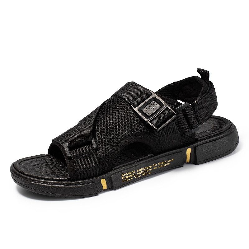 WHNB Outdoor Breathable Comfort Slip on Plus Size Open Shoes Casual Men Sandals Summer Shoes Sandal Mens PVC Shoes