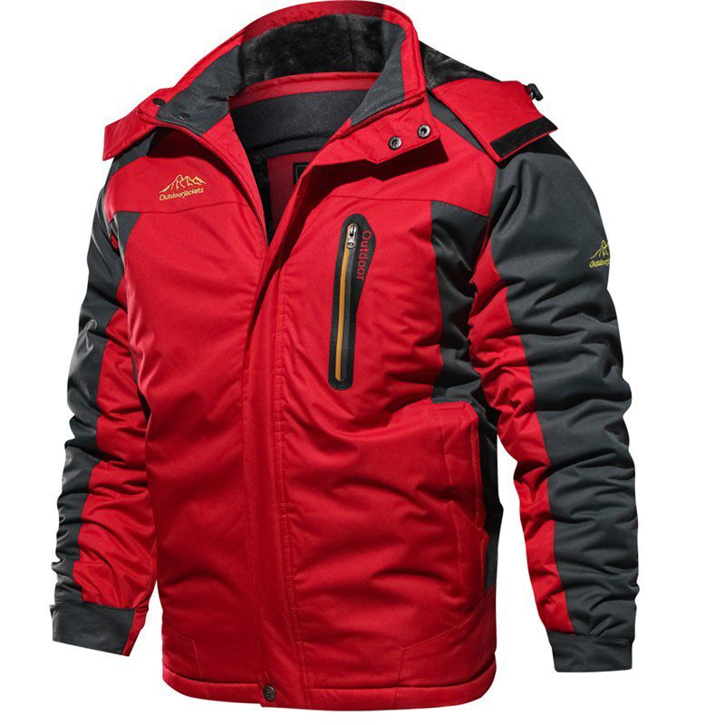 Winter Thicken Jackets Men Snow Warm Fleece Coats Parkas Hooded Overcoat Windbreaker Waterproof Military Jacket 7XL 8XL 9XL