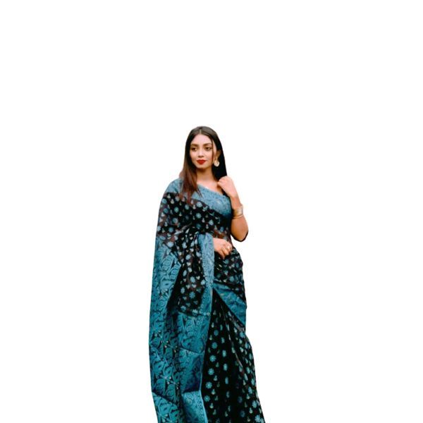 Colourful Jamdani Saree for Women