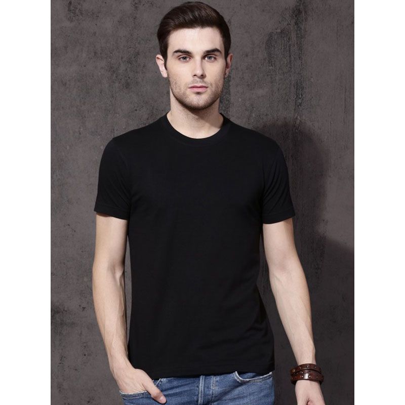 Solid Half Sleeve T-shirt for Man - T Shirt - T Shirt