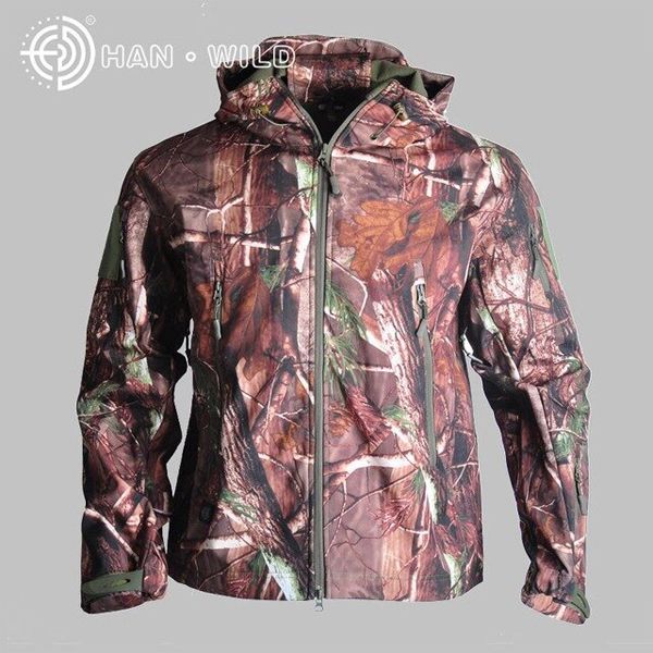 Outdoor Sport Camping Hiking Men Coat   Windbreaker Waterproof  Jacket SoftShell uflage Clothes