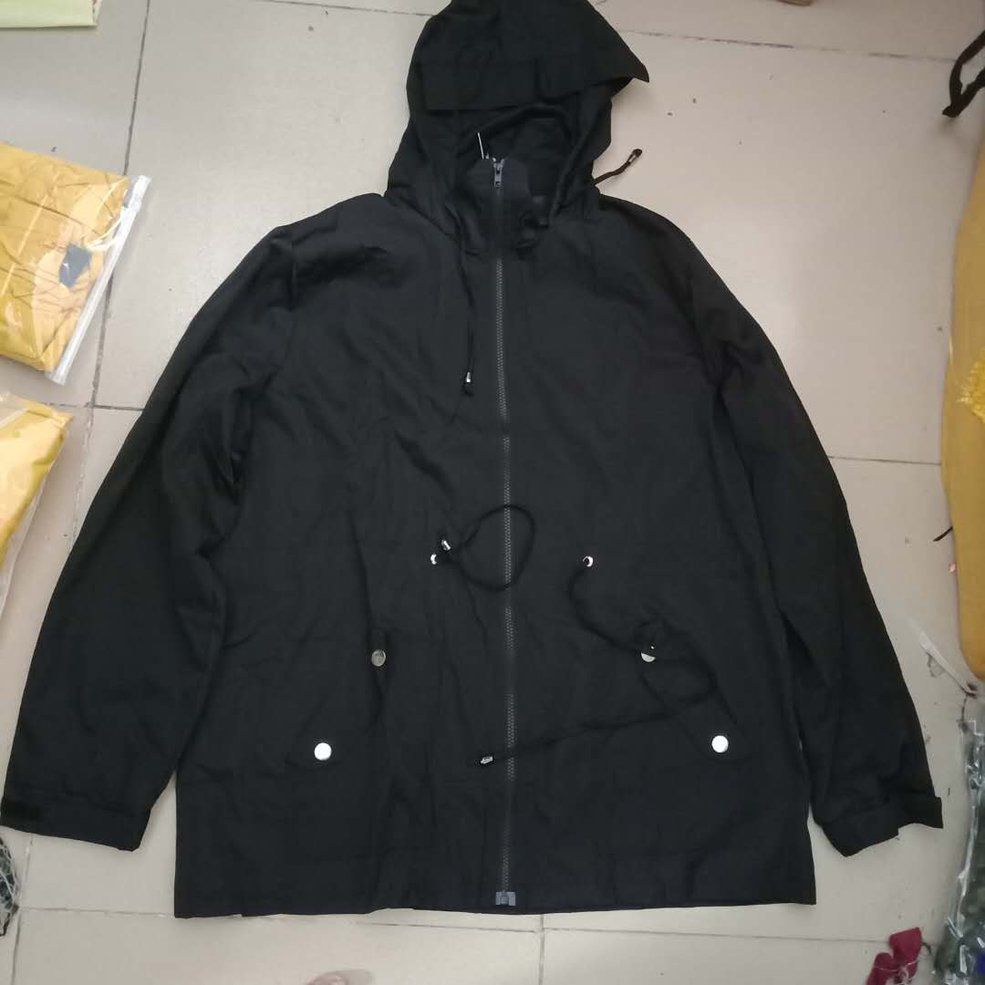 MA Raincoats Women's Waterproof Lightweight Rain Jacket Outdoor Hooded Trench
