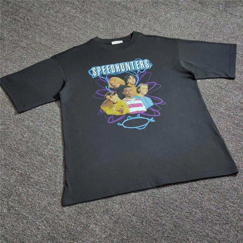 Oversized 18FW SPEEDHUNTERS T-shirt Men Women 1:1 Top Tee Streetwear SPEEDHUNTERS t-shirt