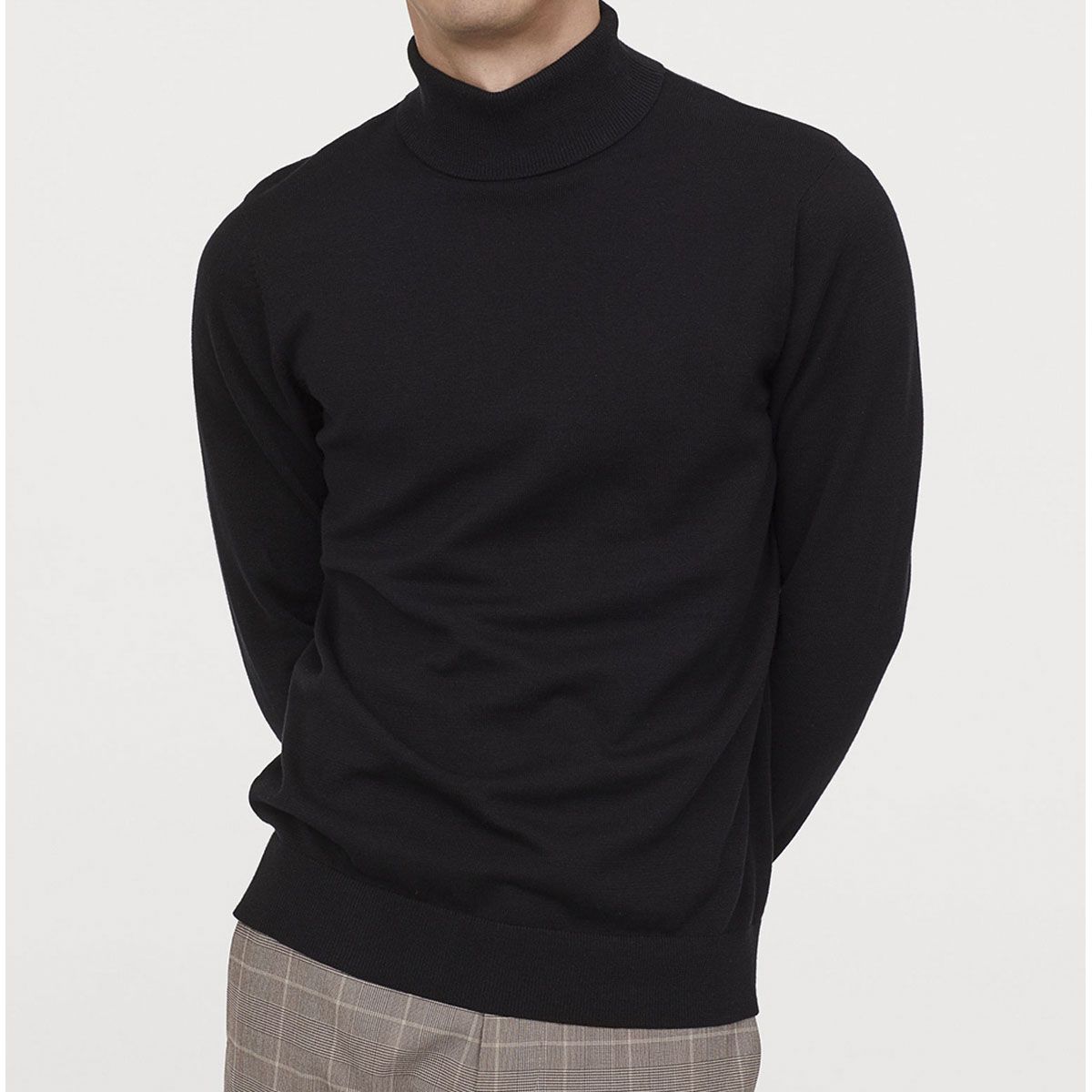 Men's Fashionable full sleeve High Neck Jumper.