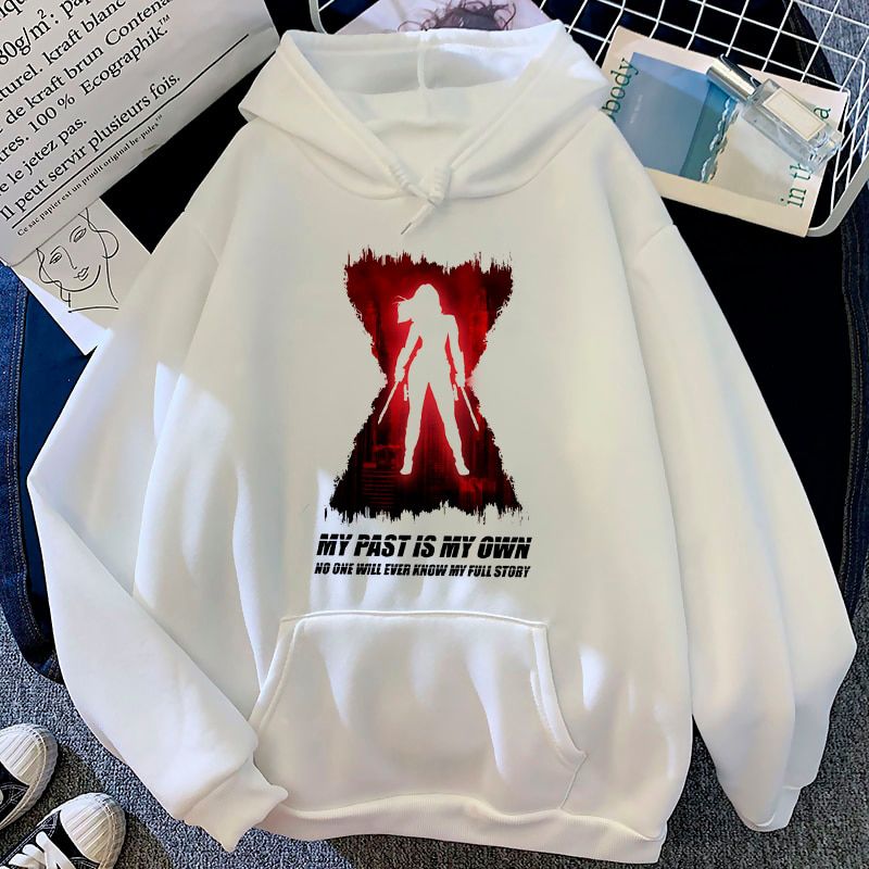 Movie Black Widow Cool Cartoon Hoodie Men Women Unisex Superhero Avengers Sweatshirt Streetwear Graphic Hoody Male Female