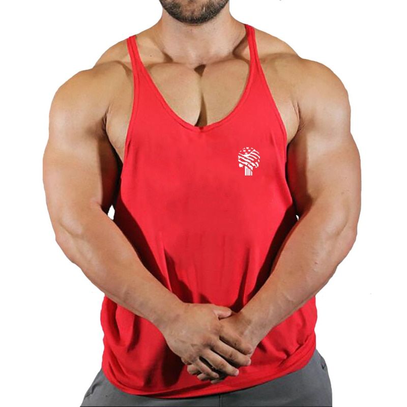 Men Fitness Singlet Sleeveless Shirt Cotton Muscle Guys Brand Undershirt for Boy Vest Gyms Clothing Bodybuilding TaTops