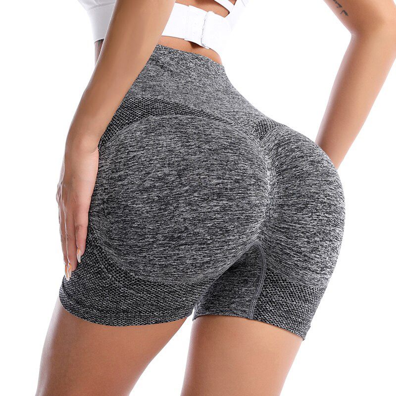 Booty Push Up se_xy Sports Yoga Short Women Summer High Waist  Seamless Running Biker Short Leggings Workout Running Shorts Women