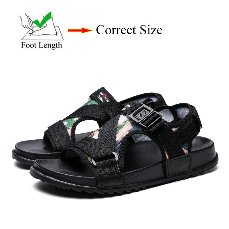 Summer Shoes Men's Mesh Sandals Soft EVA Light-weight Men's Casual Comfort Sandals Unisex Sandalias Hombre