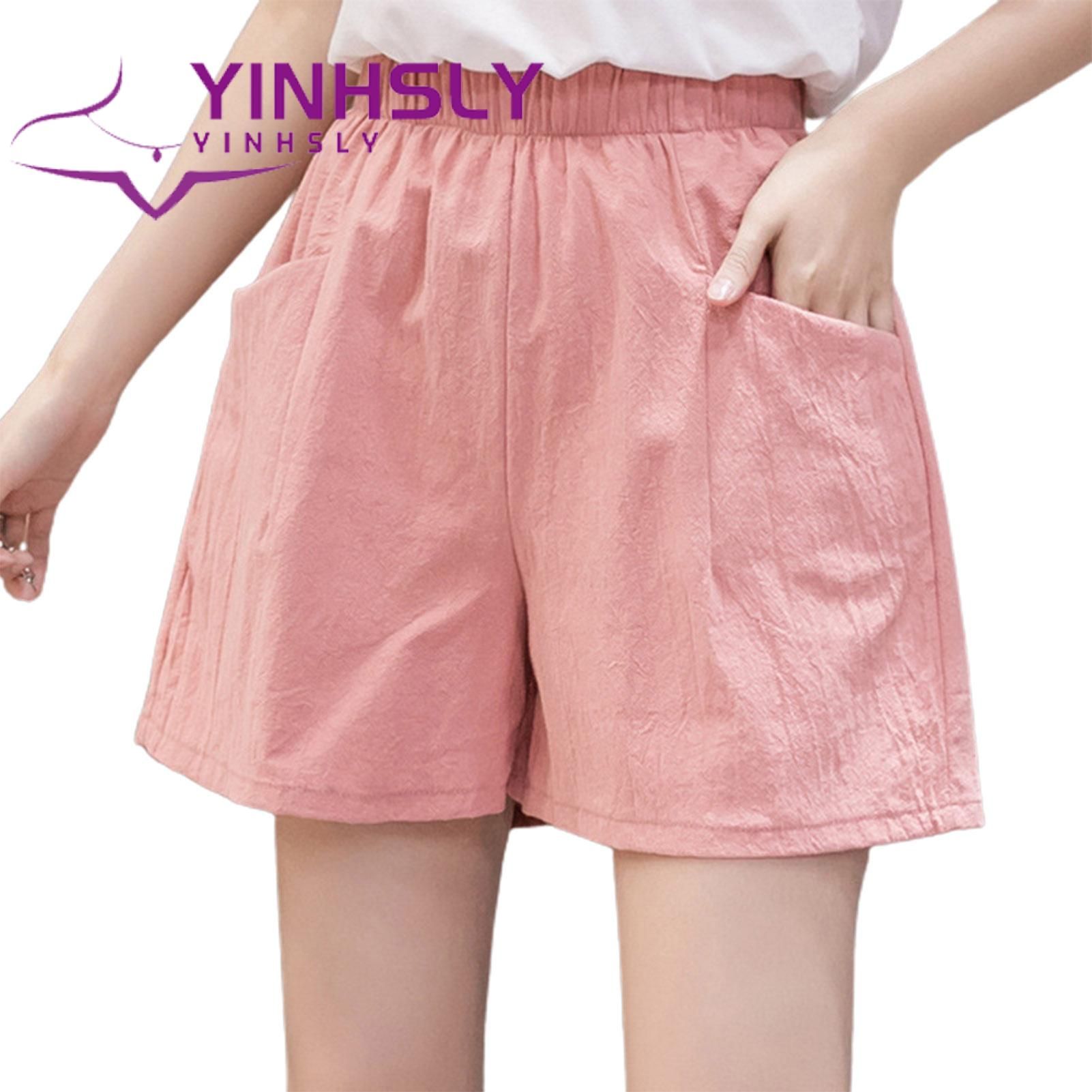 Casual Shorts Loose Fit Sweat Absorbing Girl Shorts
