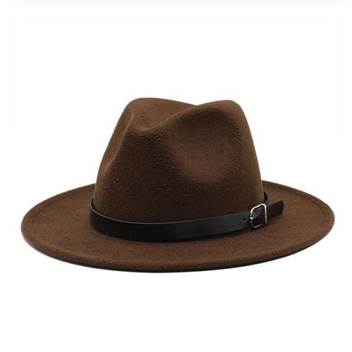 Brand oZyc Winter Autumn Imitation Woolen Women Men Ladies Fedoras Top Jazz Hat European American Round Caps Bowler Hats