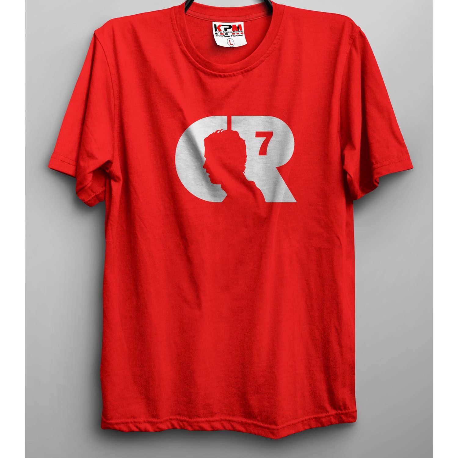 100% cotton Cristiano Ronaldo CR7 T shirt for men