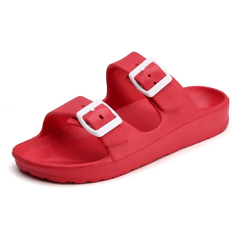 Summer Men Sandals Fashion Couples Beach Sandals Anti-Slip Lightweight Clogs Men Comfortable Jelly Sandal Unisex Garden Slippers