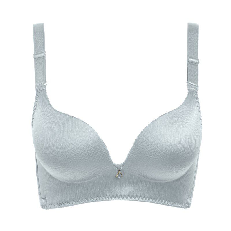 ladies  push up bra fashion soft wireless seamless bra comfortable massage black bralette