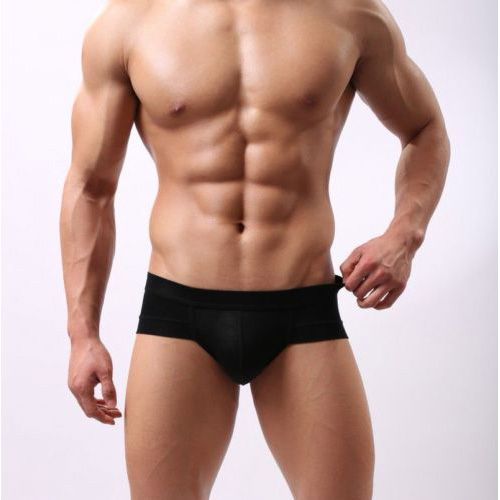 Fashion Mens Seamless Low Waist Short Boxers Pants Underpant Black Gray Pink Red White Blue